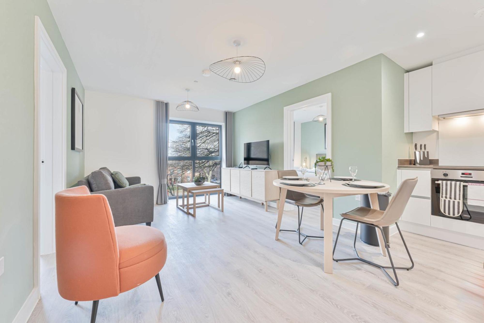 Stayzeni, Hardwick House Derby Lovely 2 Bed Flat エクステリア 写真