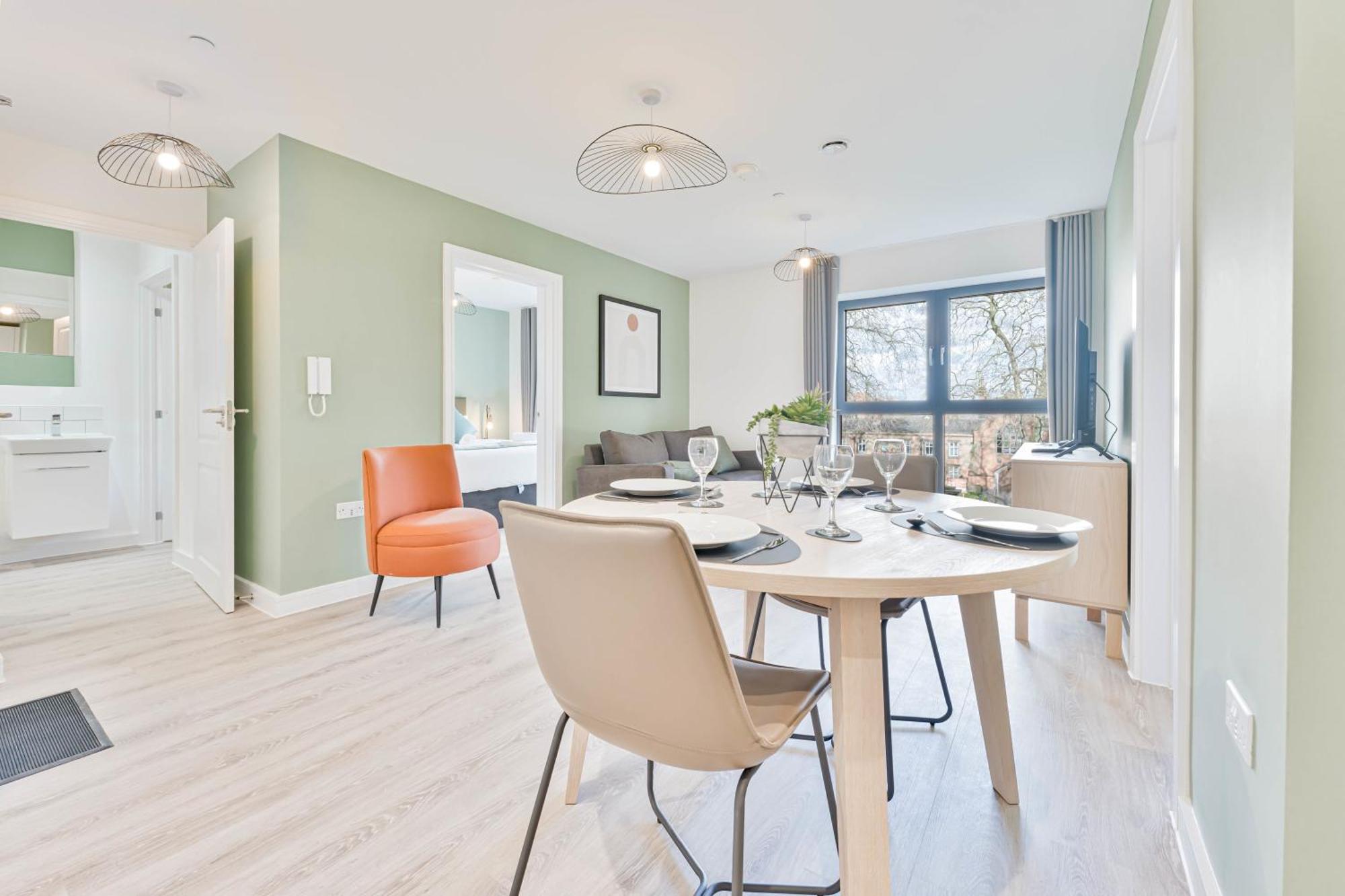 Stayzeni, Hardwick House Derby Lovely 2 Bed Flat エクステリア 写真